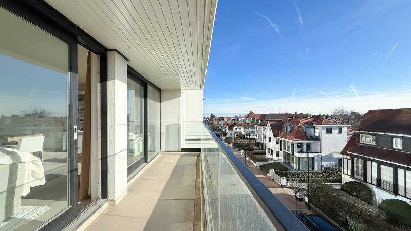 VENTE Appartement 3 CH Knokke-Zoute - Kustlaan - façade exceptionnelle