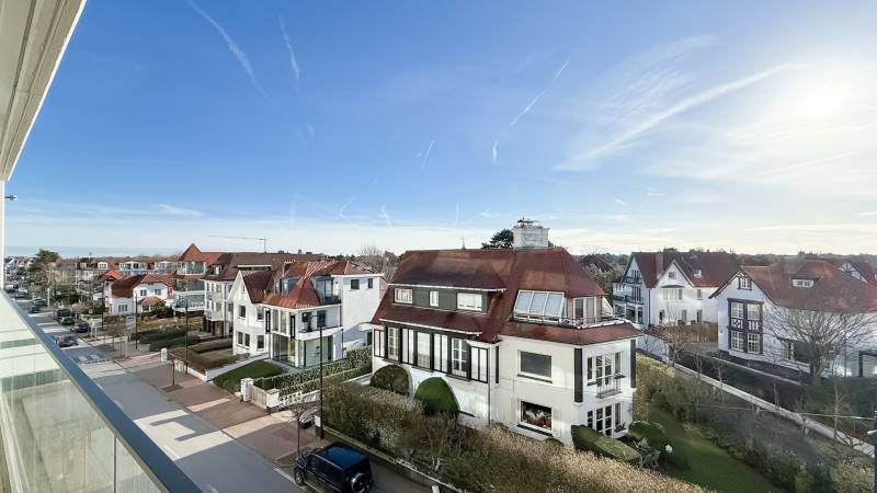 VENTE Appartement 3 CH Knokke-Zoute - Kustlaan - façade exceptionnelle