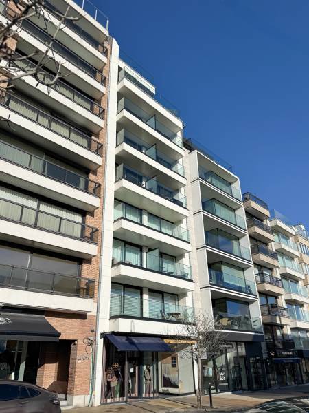 VENTE Appartement 3 CH Knokke-Zoute - Kustlaan - façade exceptionnelle