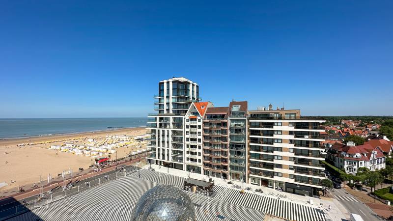 VENTE Appartement 2 CH Knokke-Zoute - PENTHOUSE / terrasse 90m² / panorama unique!