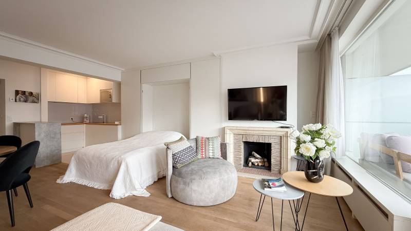 LOCATION Appartement Knokke-Zoute - Studio Kustlaan / en face du minigolf