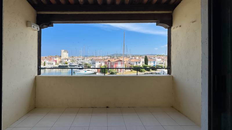 VENTE Appartement 1 CH Port-Grimaud - Vue panoramique sue le port