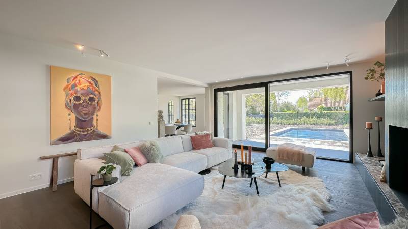 LOCATION VILLA 6 CH Knokke-Zoute - Villa individuelle avec piscine / meublé