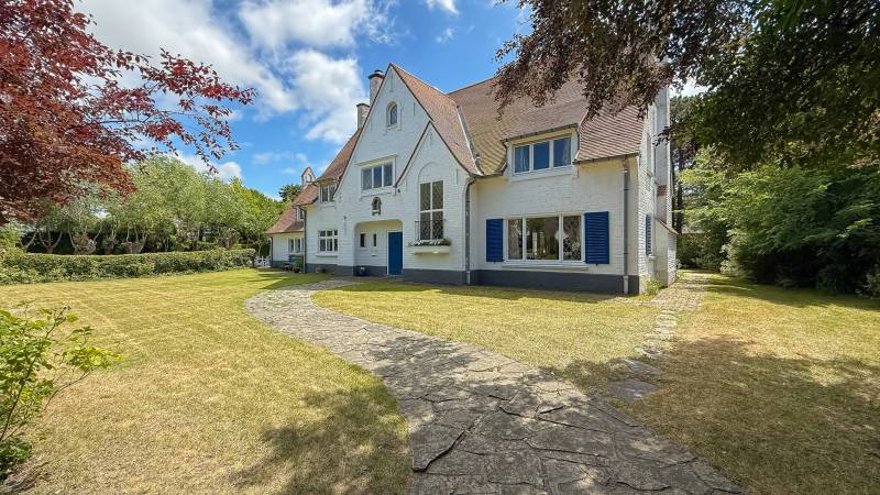 VENTE Villa 7 CH Knokke-Zoute - Villa individuelle / emplacement d'exception