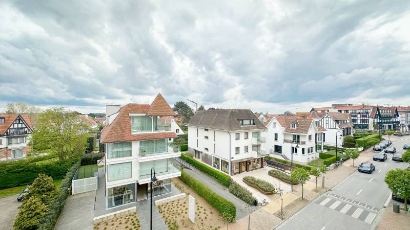 LOCATION Appartement 2 CH Knokke-Zoute - Kustlaan / vue dégagée sur les villas du Zoute