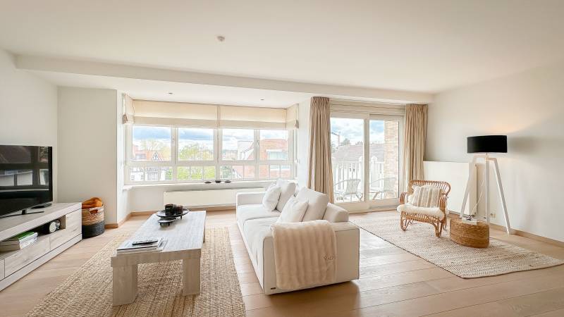 LOCATION Appartement 2 CH Knokke-Zoute - Kustlaan / vue dégagée sur les villas du Zoute