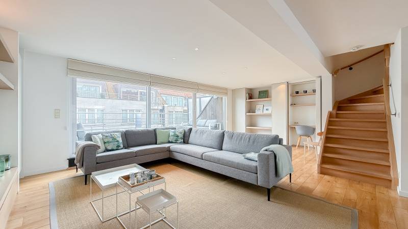 VENTE Appartement 3 CH Knokke-Heist - Penthouse / 2 terrasses ensoleillées