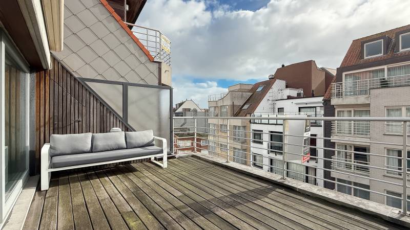 VENTE Appartement 3 CH Knokke-Heist - Penthouse / 2 terrasses ensoleillées