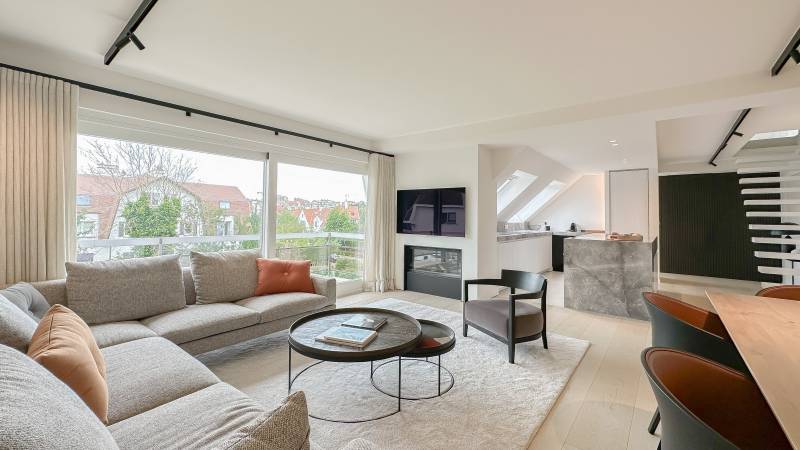 LOCATION Appartement 3 CH Knokke-Zoute - DUPLEX / villa résidentielle / FINITION TOP