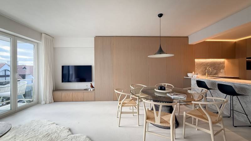 VENTE Appartement 3 CH Knokke-Zoute - Kustlaan / Vue sur le MINIGOLF