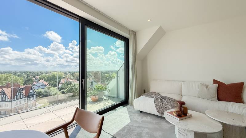 VENTE Appartement 2 CH Knokke-Zoute - PENTHOUSE Kustlaan / Vue époustouflante!