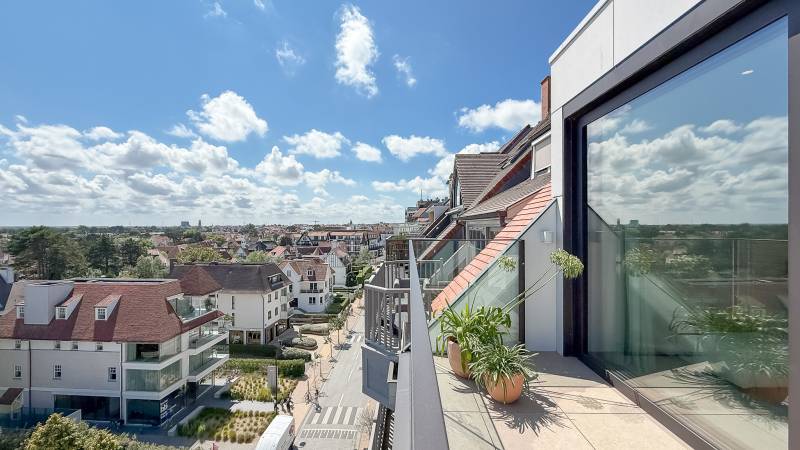 VENTE Appartement 2 CH Knokke-Zoute - PENTHOUSE Kustlaan / Vue époustouflante!