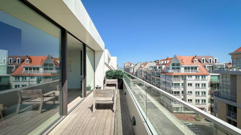VENTE Appartement 3 CH Knokke-Heist - Duplex / 2 terrasses ensoleillées / façade 11m!