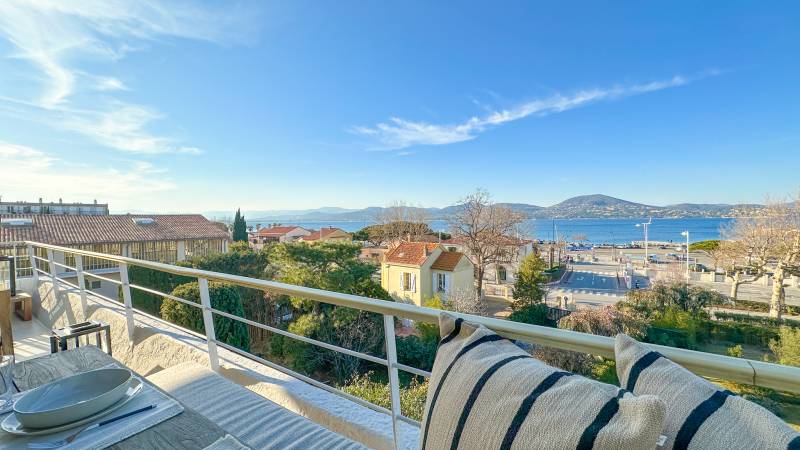 VENTE Appartement 2 CH SAINT-TROPEZ - VUE MER PANORAMIQUE