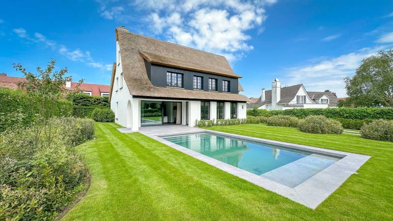 LOCATION VILLA 6 CH Knokke-Zoute - Villa individuelle avec piscine / meublé