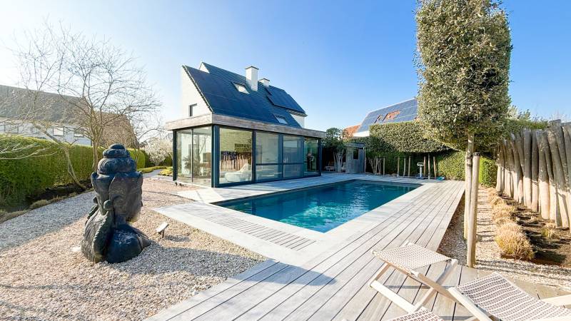 VENTE VILLA 5 CH Knokke-Heist - Villa individuelle avec piscine