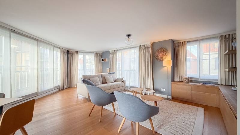 VENTE Appartement 1 CH Knokke-Heist - Appartement d'angle / près du marché aux légumes