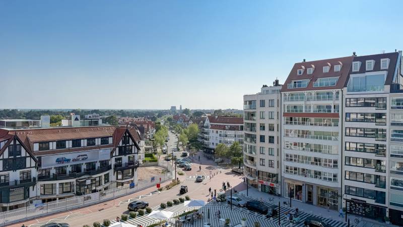 VENTE Appartement 3 CH Knokke-Zoute - Carlton / La Place Albert / Vue mer / finition exclusive