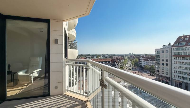 VENTE Appartement 3 CH Knokke-Zoute - Carlton / La Place Albert / Vue mer / finition exclusive