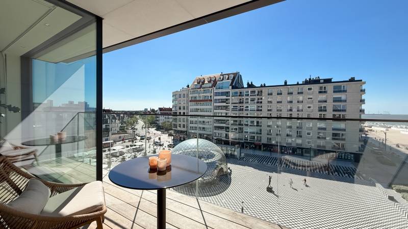 VENTE Appartement 3 CH Knokke-Zoute - ONE CARLTON / La Place Albert / Vue mer