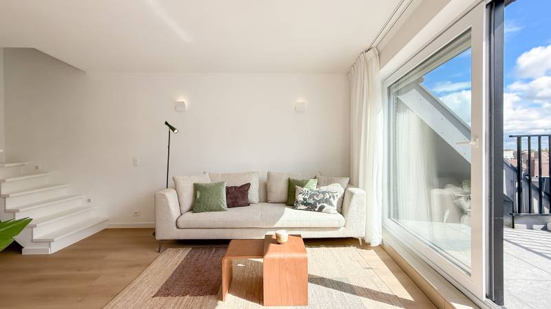 VENTE Appartement 2 CH Knokke-Heist - Duplex dans une construction récente / centre Heist