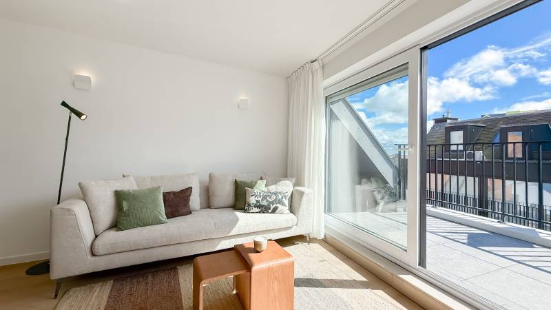 VENTE Appartement 2 CH Knokke-Heist - Duplex dans une construction récente / centre Heist