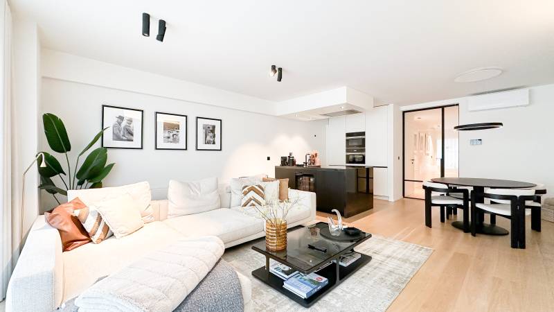 VENTE Appartement 2 CH Knokke-Heist - Vue latérale sur la mer