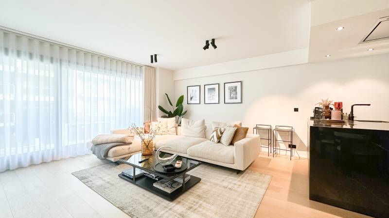 VENTE Appartement 2 CH Knokke-Heist - Vue latérale sur la mer