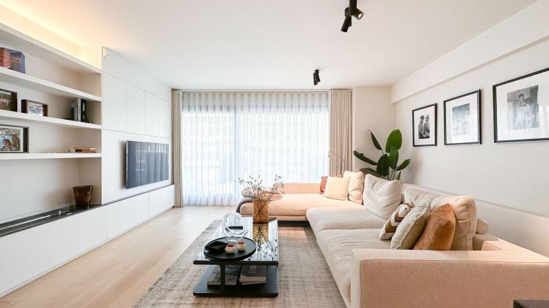 VENTE Appartement 2 CH Knokke-Heist - Vue latérale sur la mer