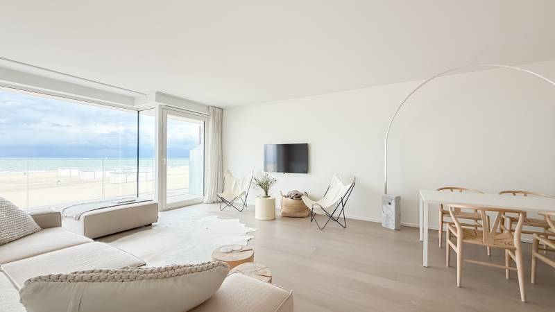 VENTE Appartement 3 CH Knokke-Zoute - Digue de mer / Garage possible!