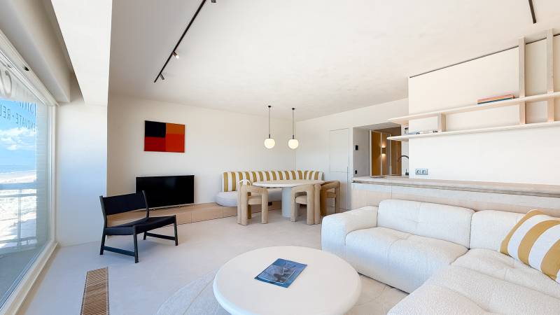 VENTE Appartement 3 CH Knokke- Heist - Digue de mer / FINITIONS REMARQUABLES