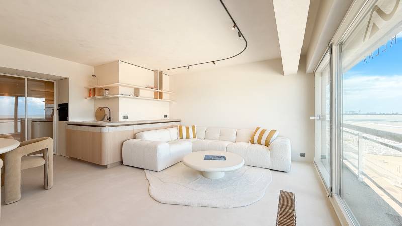 VENTE Appartement 3 CH Knokke- Heist - Digue de mer / FINITIONS REMARQUABLES