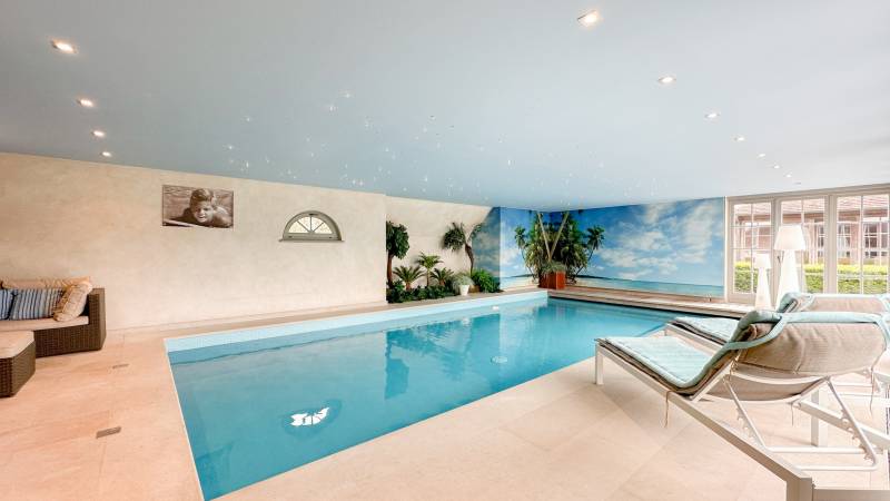 VERKOOP Villa 6 SLPK Knokke-Heist - Alleenstaande villa met binnenzwembad