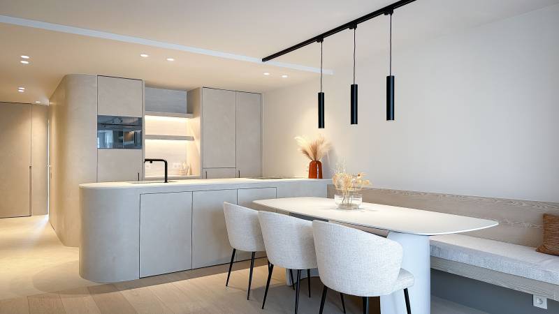 VENTE Appartement 3 CH Knokke-Heist - Kustlaan / près de la Place du Phare