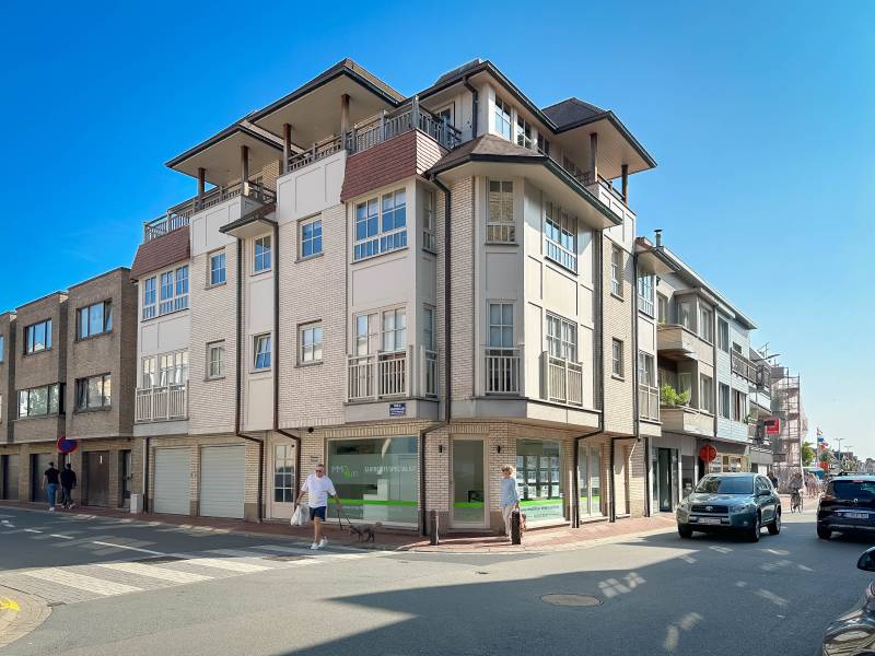 VENTE Appartement 2 CH Knokke-Heist - Duplex -appartement de coin / près du Marché