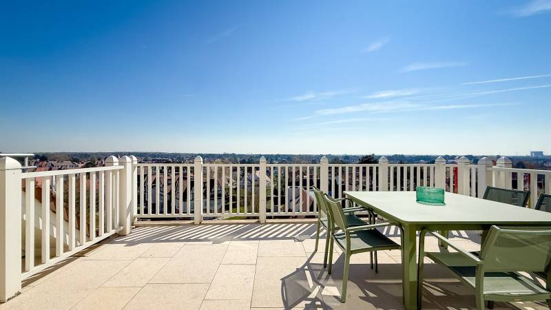 VENTE APPARTEMENT 3 CH Knokke-Zoute - Duplex avec superbe terrasse / vue epostouflante