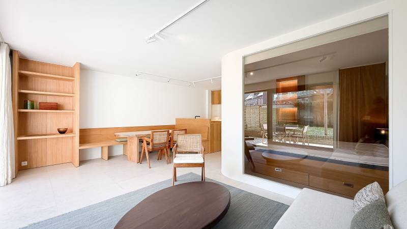 LOCATION Appartement 1 CH Knokke-Heist - REZ-DE-JARDIN / Meublé