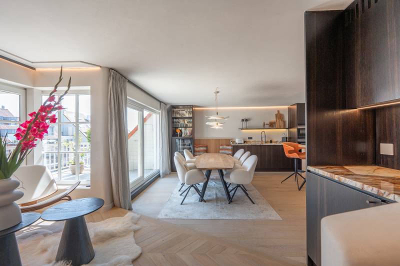 VENTE Appartement 3 CH Knokke-Heist - Duplex / 2 terrasses ensoleillées - Lippenslaan