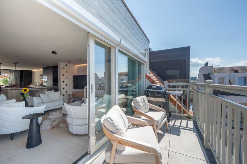 VENTE Appartement 3 CH Knokke-Heist - Duplex / 2 terrasses ensoleillées - Lippenslaan