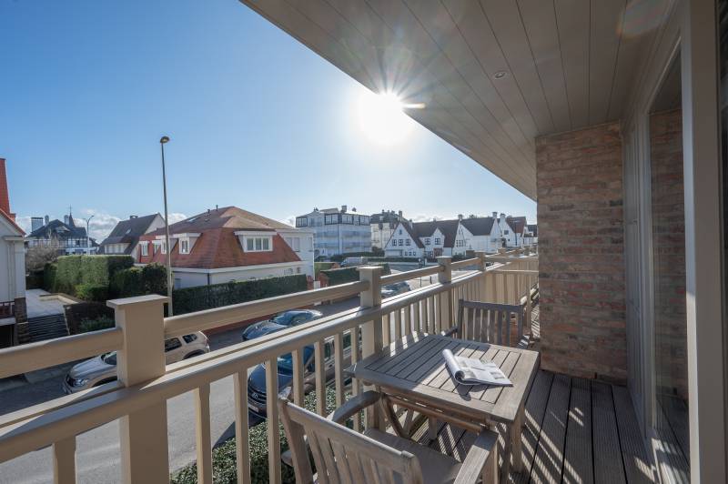 VENTE Appartement 2 CH Knokke-Heist - Appartement ensoleillé / belle terrasse / Avenue Nellens