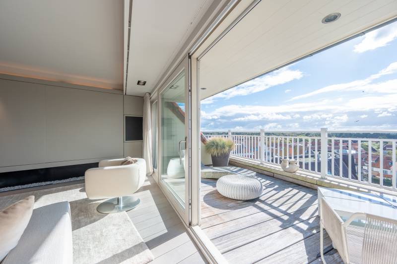 VENTE Appartement 3 CH Knokke-Zoute - Penthouse exclusif / Avenue du Littoral