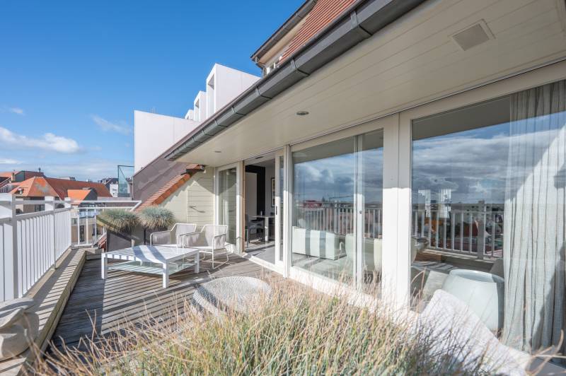 VENTE Appartement 3 CH Knokke-Zoute - Penthouse exclusif / Avenue du Littoral