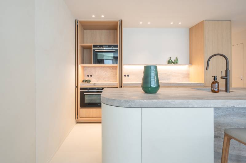 VENTE Appartement 3 CH Knokke-Zoute - VUE MER LATÉRALE - Place du Triangle