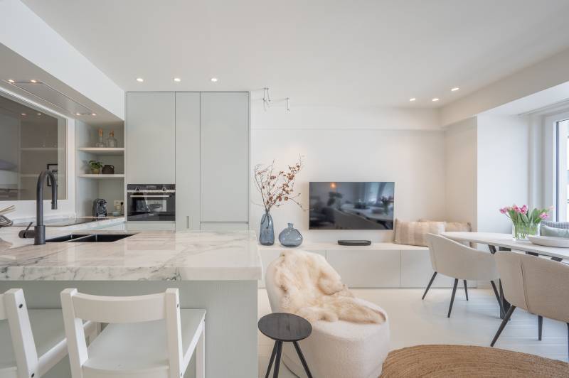 VENTE Appartement 3 CH Knokke-Heist - situé au centre de Knokke / vue mer latérale