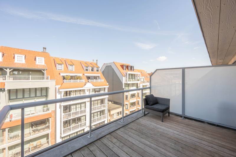 VENTE Appartement 3 CH Knokke-Heist - Duplex penthouse ave vue mer latérale