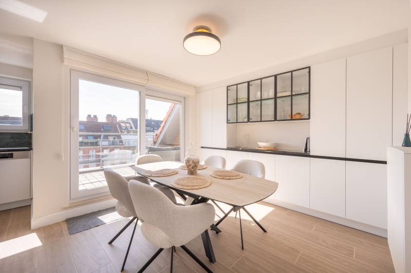 VENTE Appartement 3 CH Knokke-Heist - Duplex penthouse ave vue mer latérale
