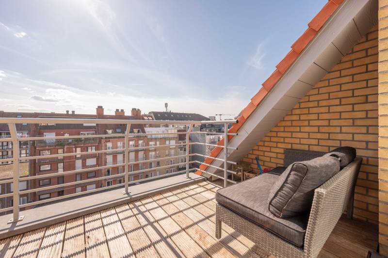 VENTE Appartement 3 CH Knokke-Heist - Duplex penthouse ave vue mer latérale