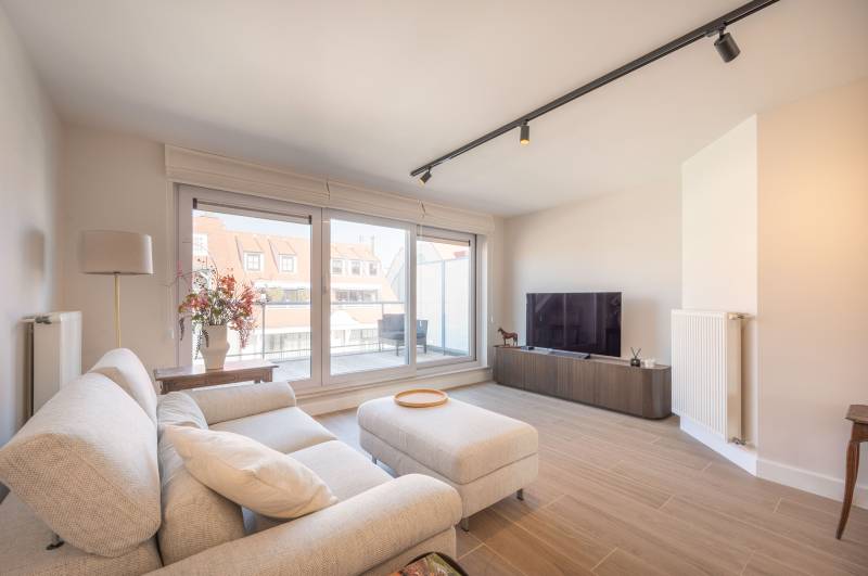 VENTE Appartement 3 CH Knokke-Heist - Duplex penthouse ave vue mer latérale