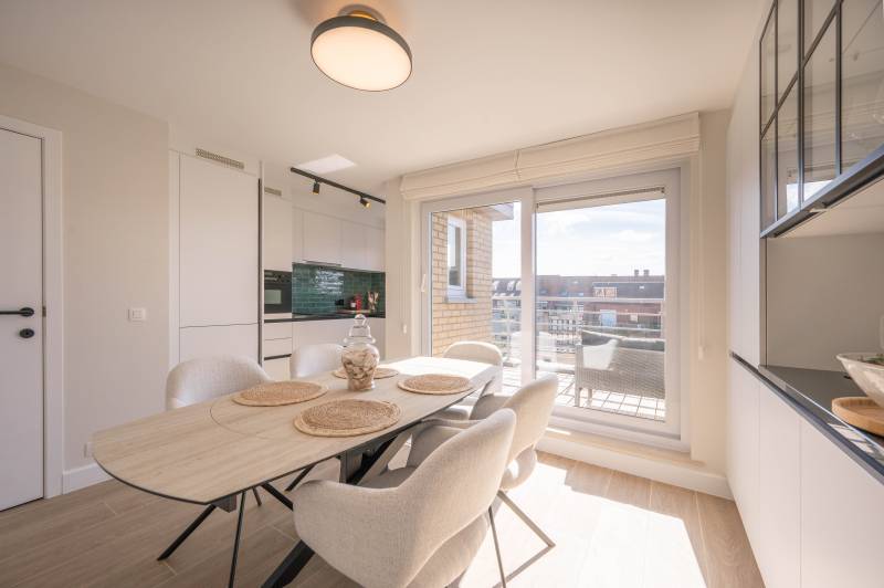 VENTE Appartement 3 CH Knokke-Heist - Duplex penthouse ave vue mer latérale