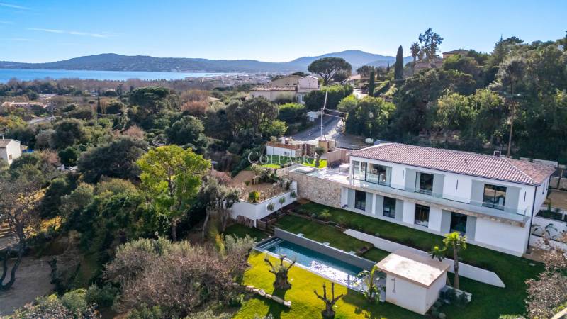 VENTE VILLA 5 CH GRIMAUD - Nouvelle construction avec vue mer